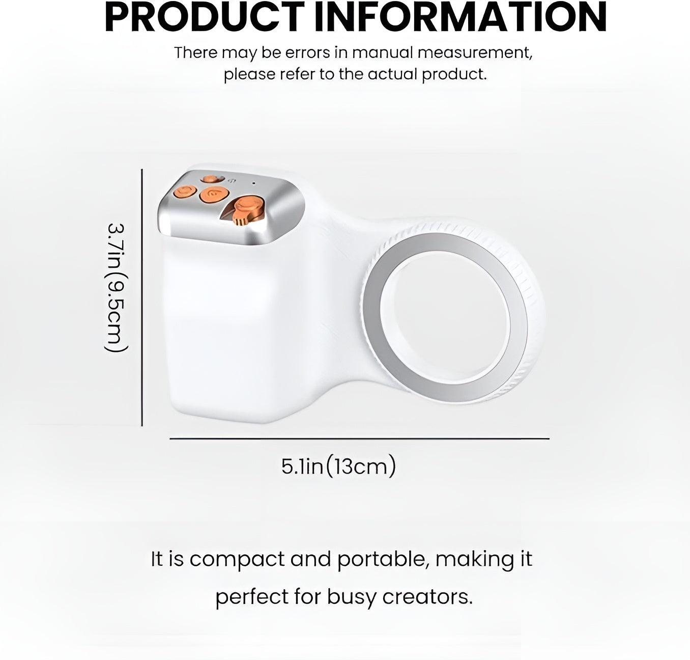 Smart Magnetic Mobile Holder with Adjustable Arm