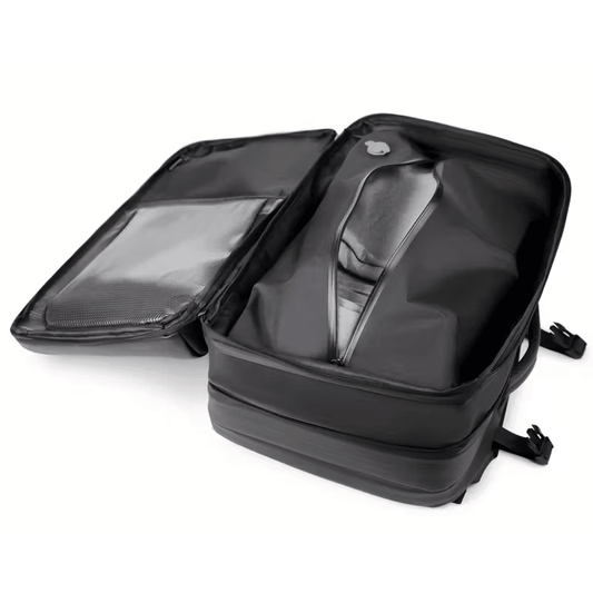 Traveling Bag Vacuum Compression With Air Pump Device 17-Inch Backpack, Waterproof Oxford Fabric