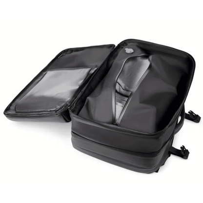 Traveling Bag Vacuum Compression With Air Pump Device 17-Inch Backpack, Waterproof Oxford Fabric